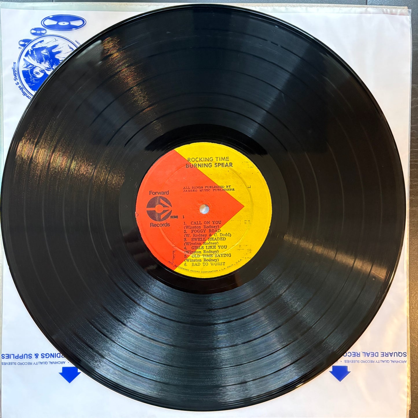 Burning Spear, "Rocking Time" (LP) [VG Used]