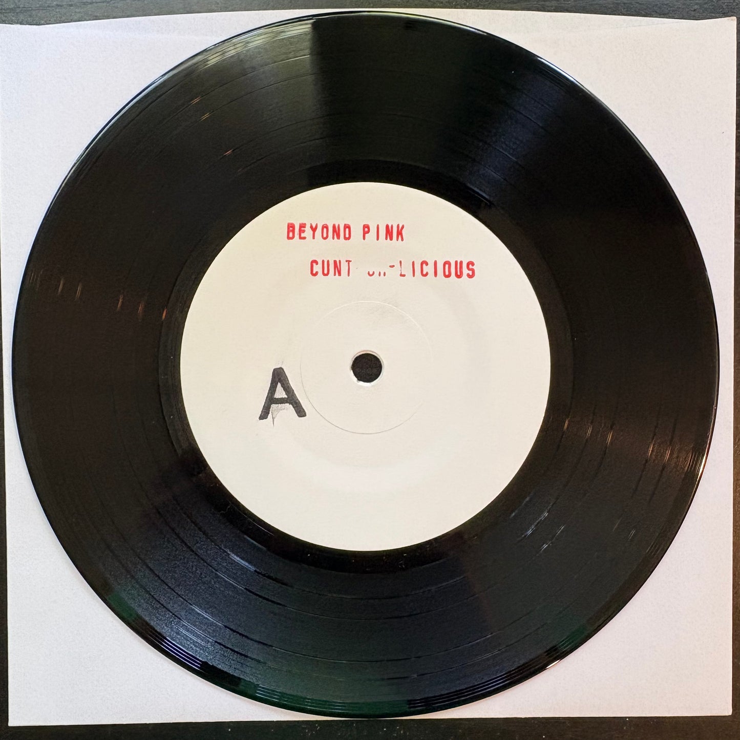 Beyond Pink, "Cunt-oh-licious" (7" EP) [VG Used]