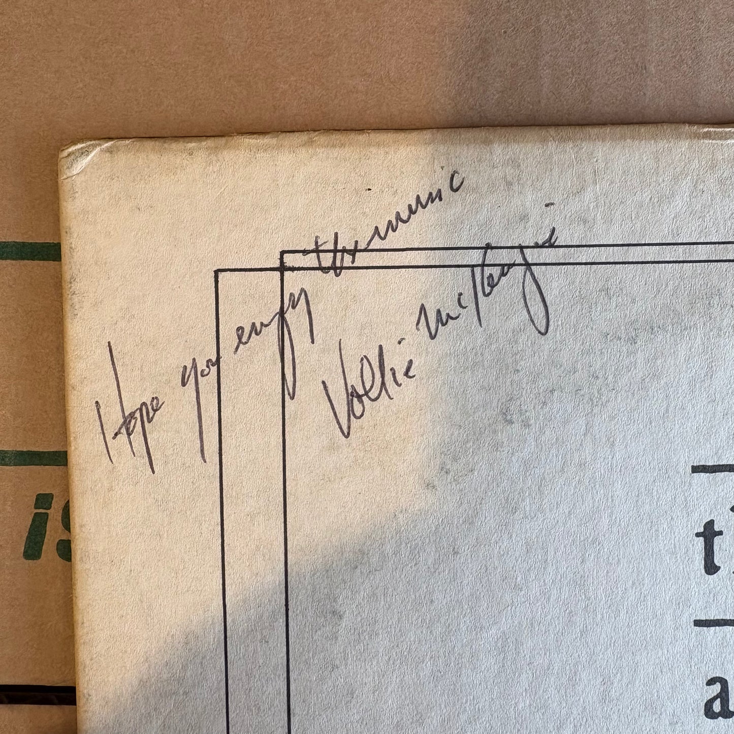 Apple Ensemble, "A Major Breakdown" (Signed) [VG Used]