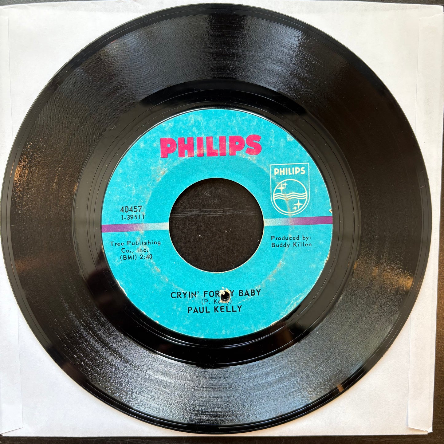 Paul Kelly, "Sweet Sweet Lovin'" (7") [VG- Used]