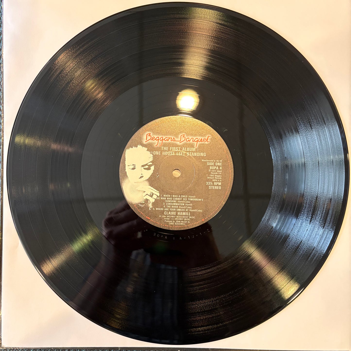 Claire Hamill, "One House Left Standing" [VG+ Used]