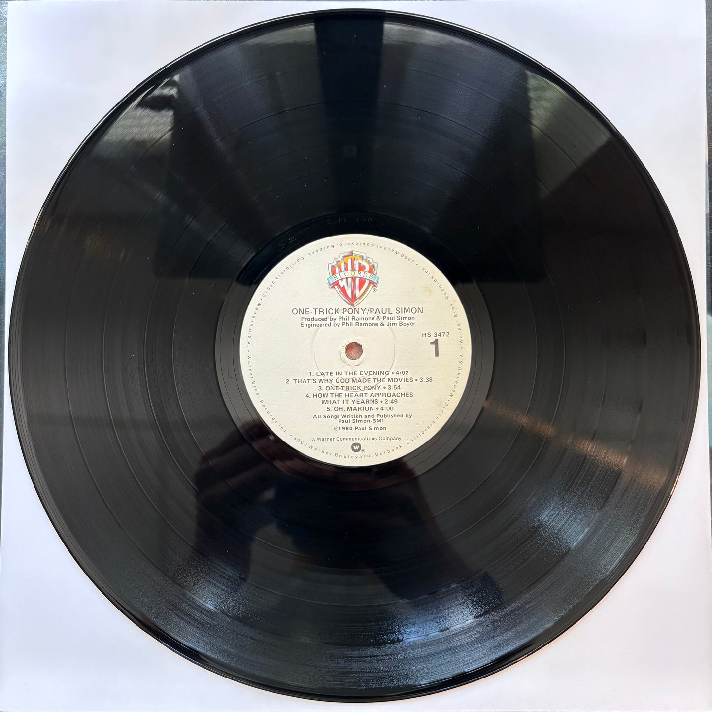 Paul Simon, "One-Trick Pony" (LP) [EX Used]