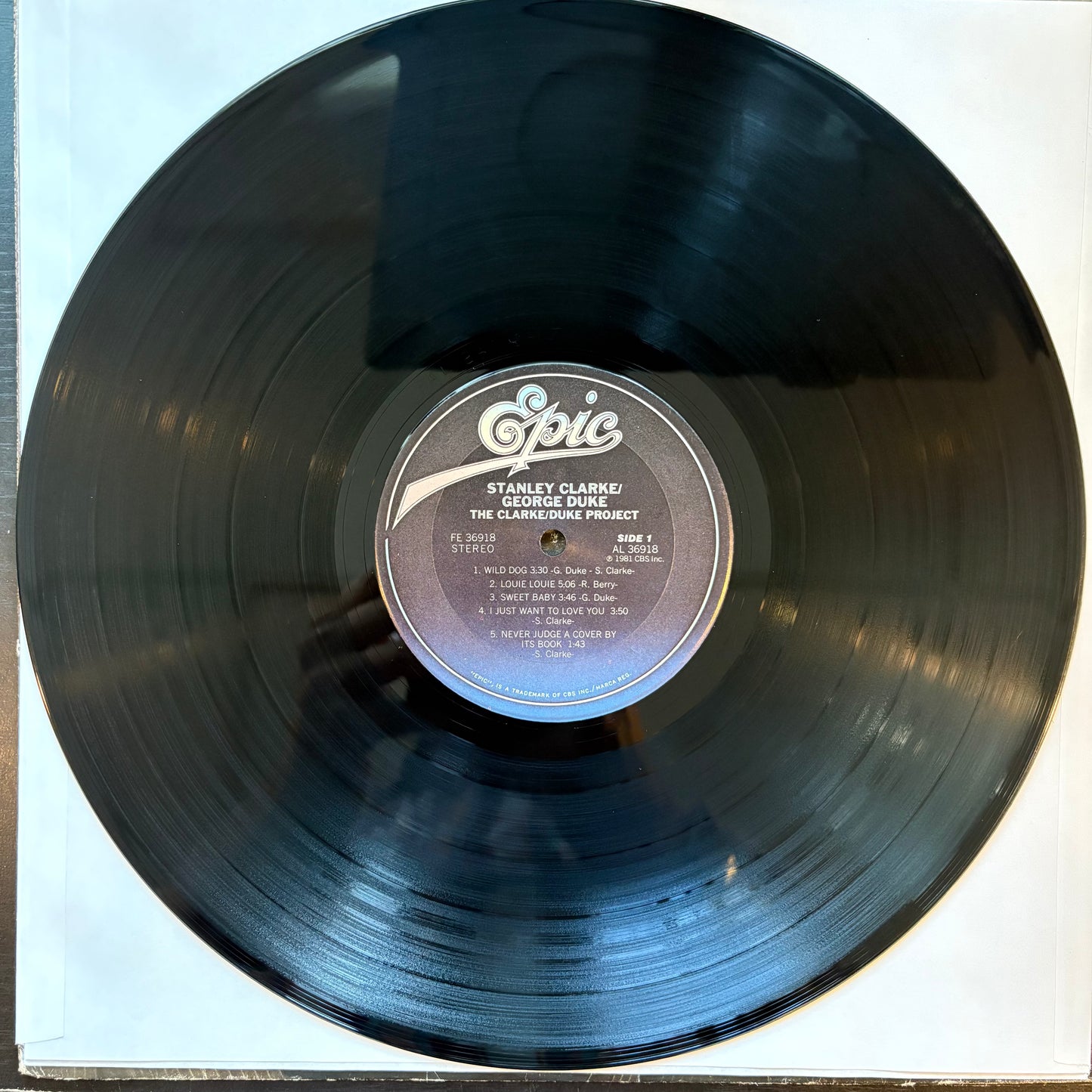 Stanley Clarke & George Duke, "The Clarke/Duke Project" [VG Used]