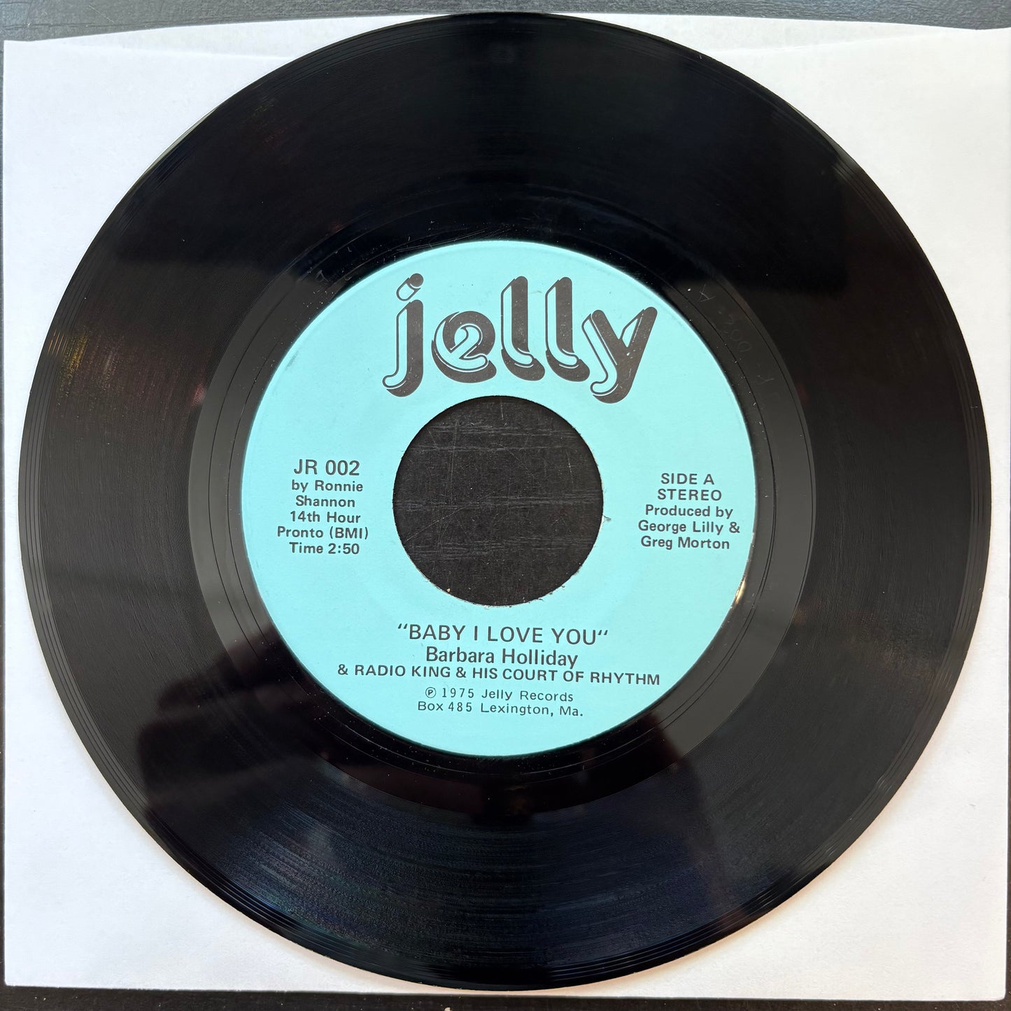 Barbara Holliday, "Baby I Love You" (7") [VG Used]