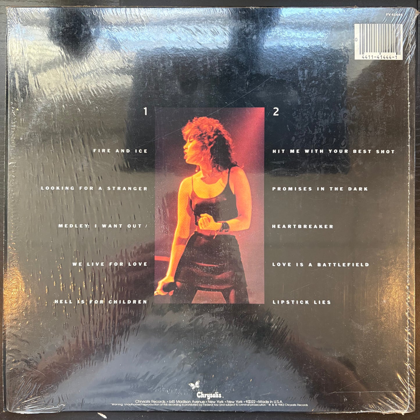 Pat Benatar, "Live from Earth" [VG+ Used]