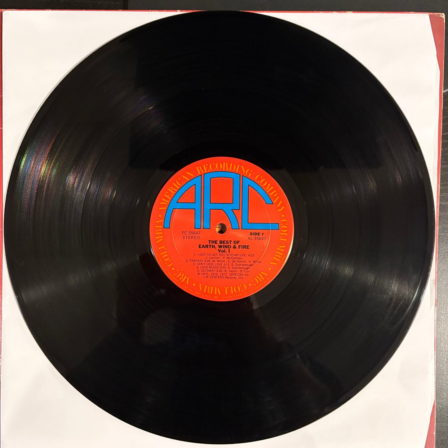 Earth Wind & Fire, "The Best Of Earth Wind & Fire, Vol. 1" [VG Used]