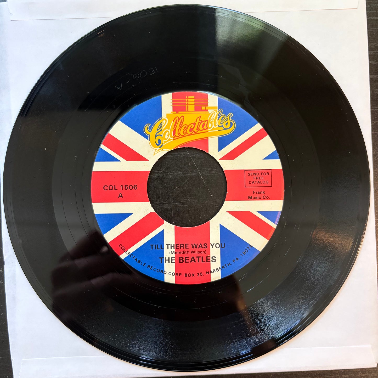 Beatles, "Till There Was You" (7") [VG Used]