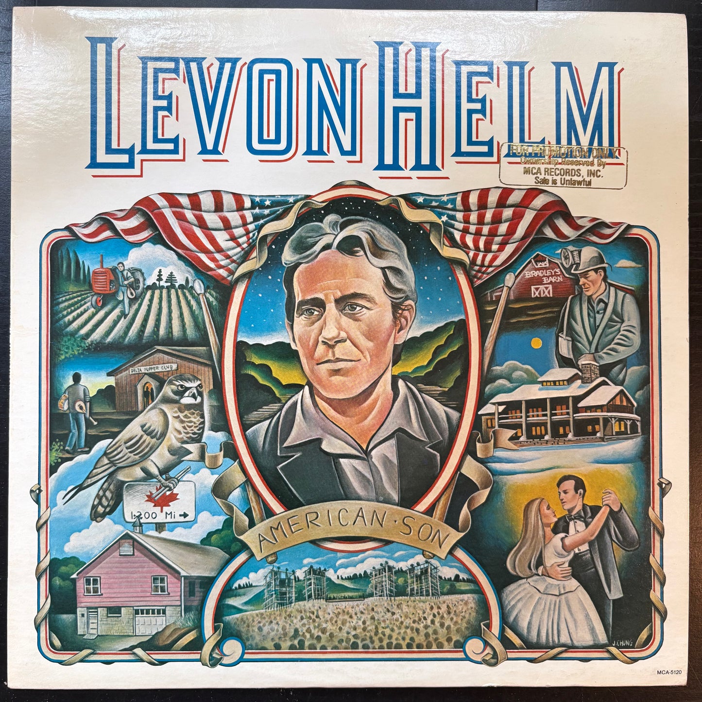 Levon Helm, "American Son" (LP) [VG Used]