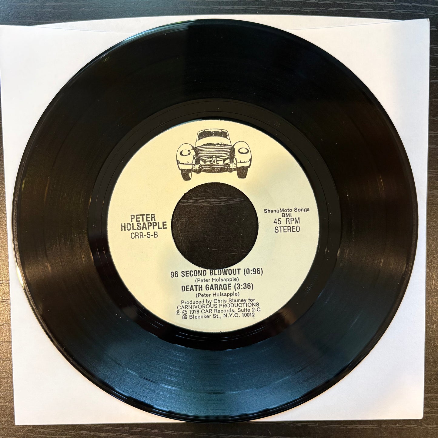 Peter Holsapple, "Big Black Truck" (7") [VG Used]