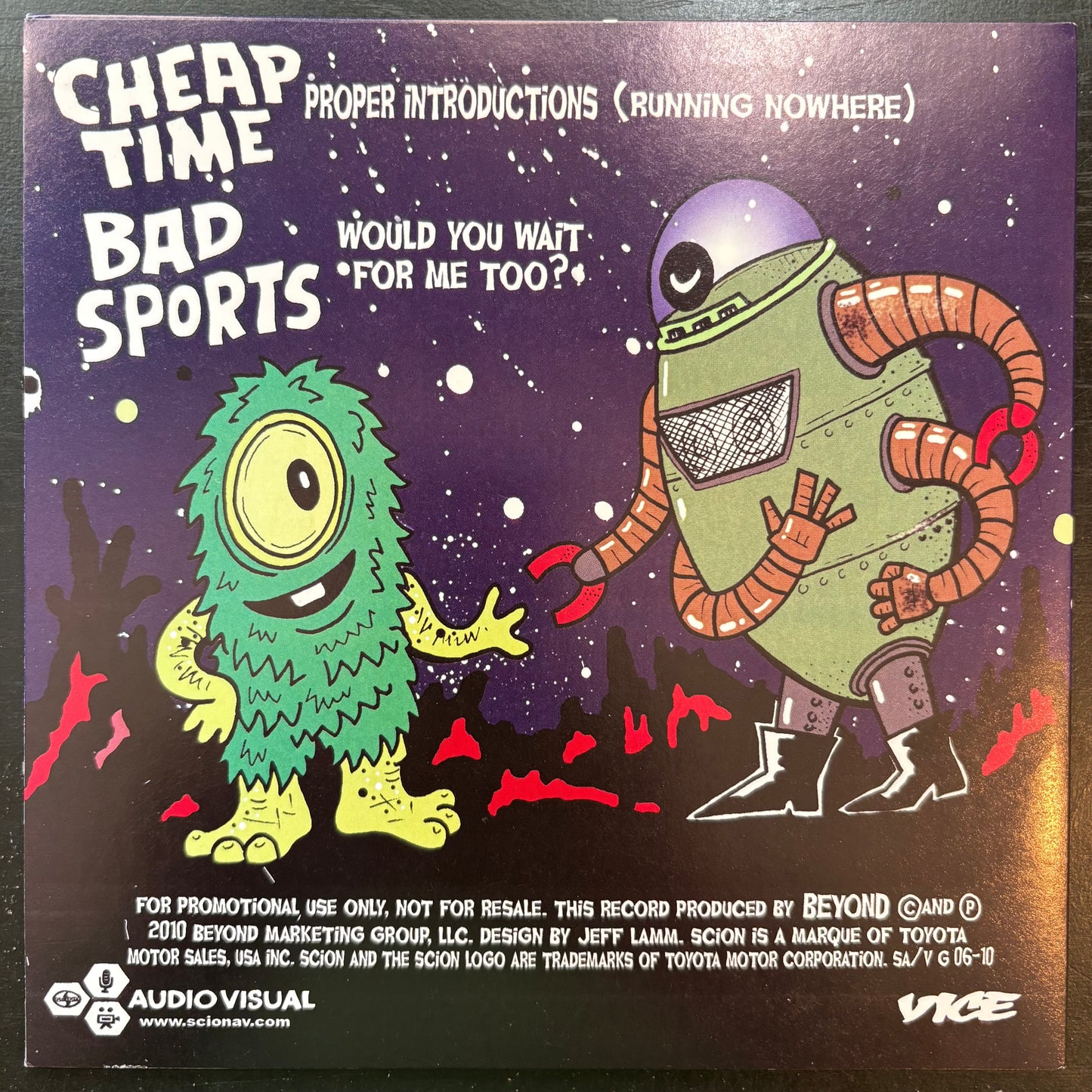 Cheap Time / Bad Sports, "Split" (7") [EX Used]