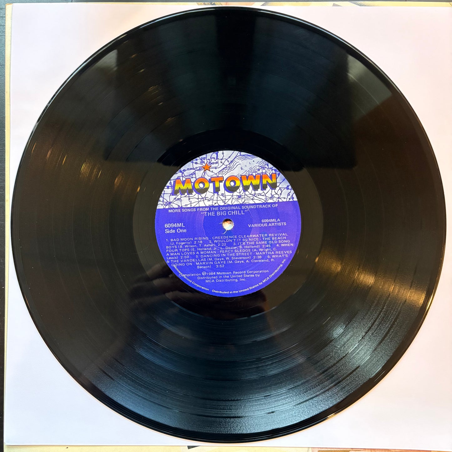 Various Artists, "More Songs from the Original Soundtrack of The Big Chill" (LP) [VG+ Used]