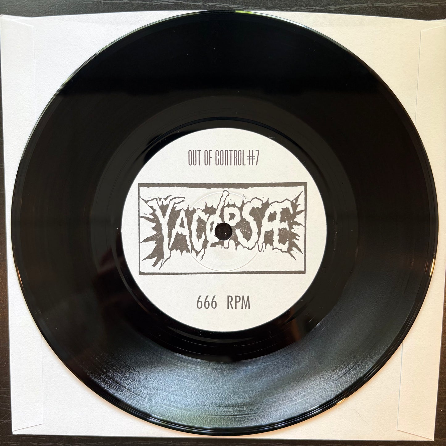 Fuck on the Beach / Yacopsae, "Split 7" [VG+ Used]