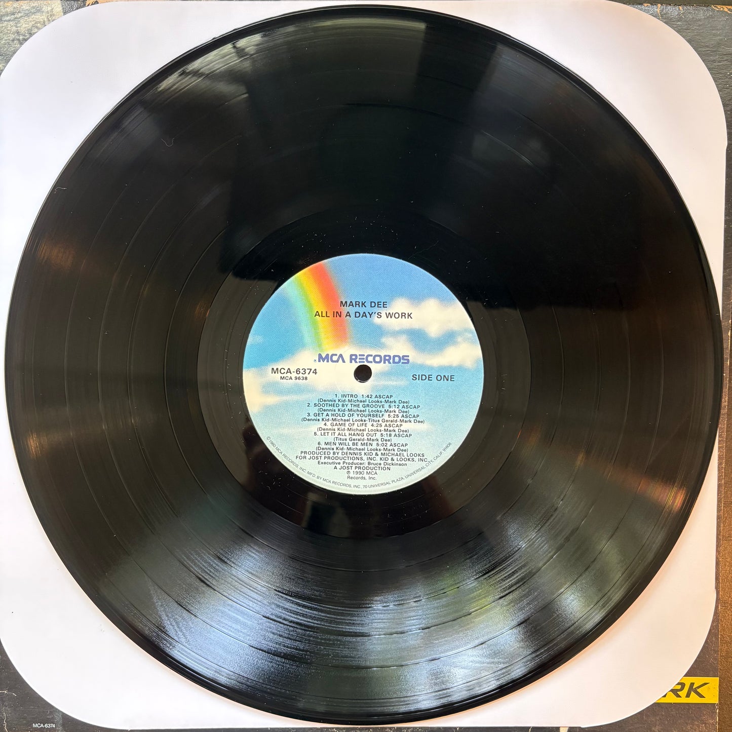 Mark Dee, "All In a Day's Work" [VG Used]