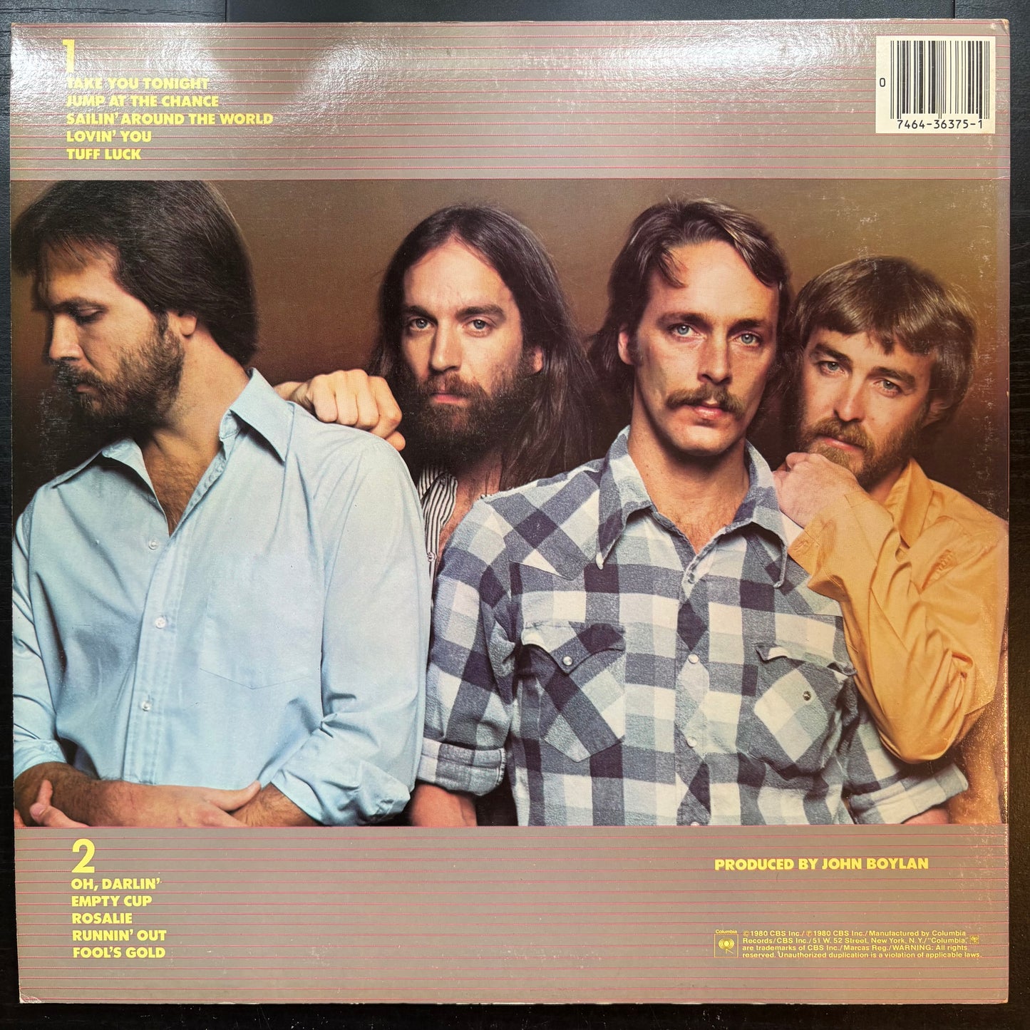 Ozark Mountain Daredevils, "Ozark Mountain Daredevils" [VG+ Used]