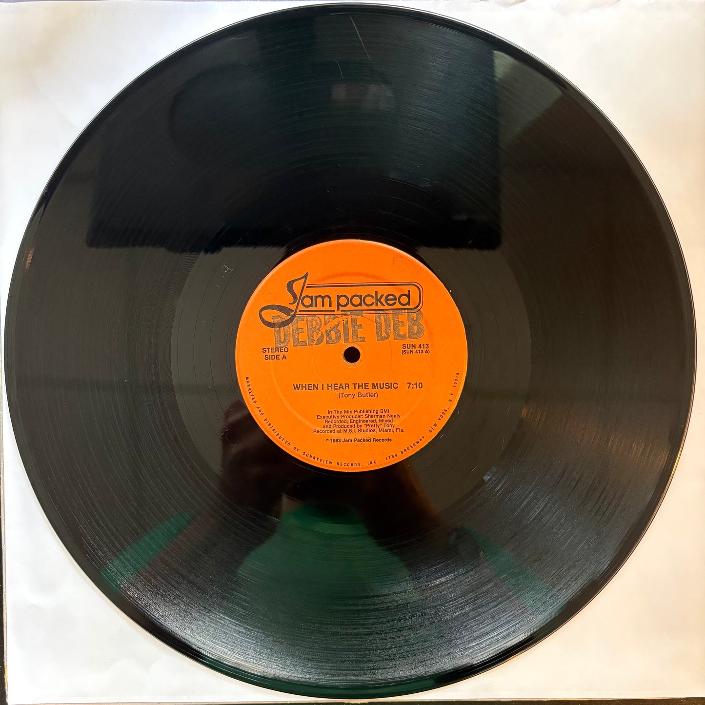 Debbie Deb, "When I Hear the Music" (12") [VG Used]