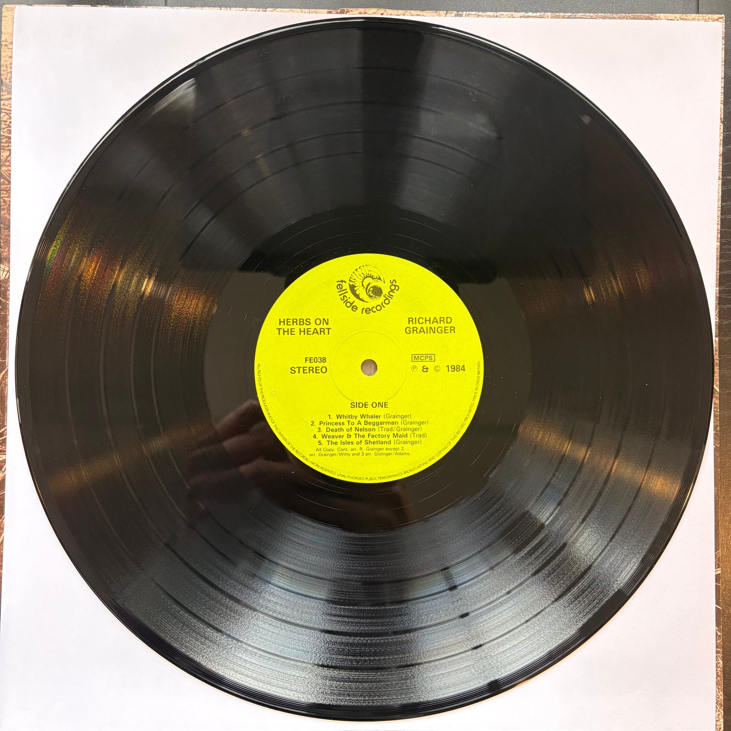 Richard Grainger, "Herbs on the Heart" [VG+ Used]