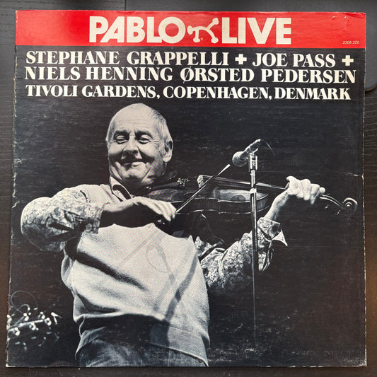 Stephane Grappelli + Joe Pass + Niels Henning Orsted Pedersen, "Tivoli Gardens, Copenhagen, Denmark" [VG Used]