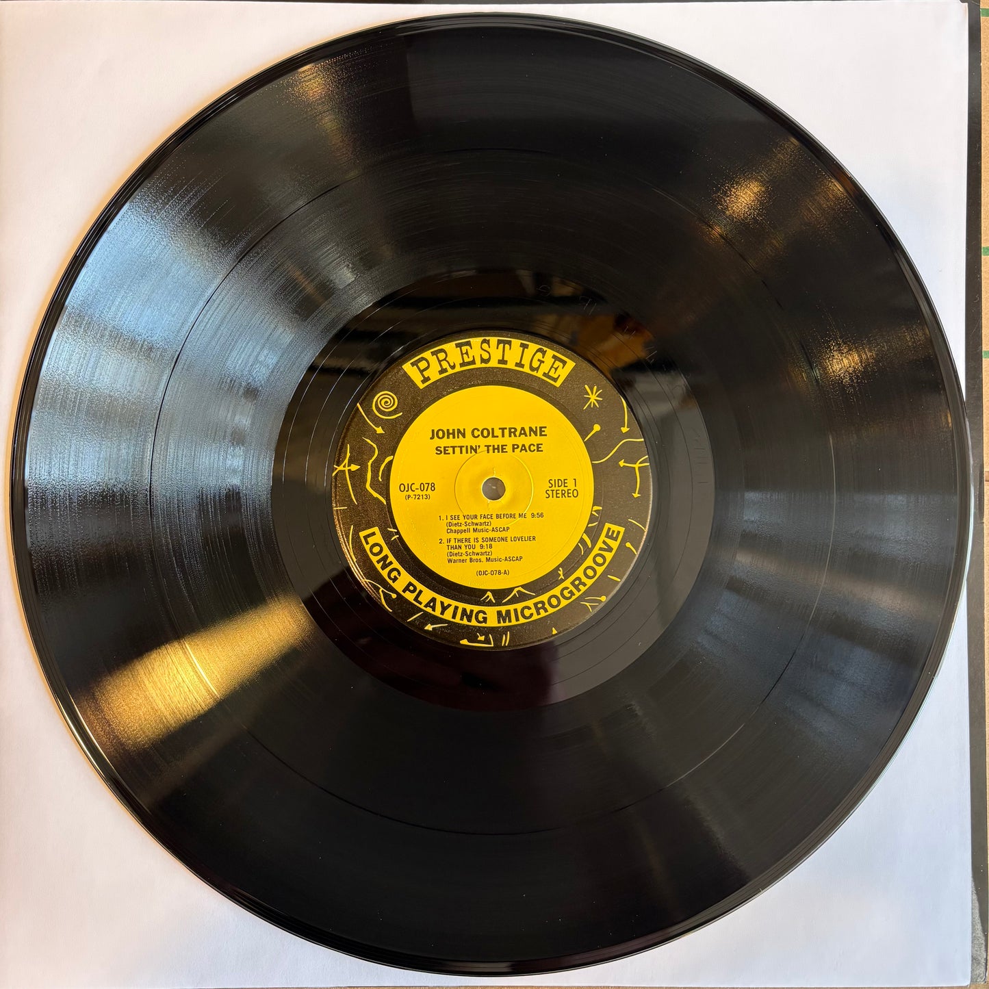John Coltrane, "Settin' the Pace" [EX Used]