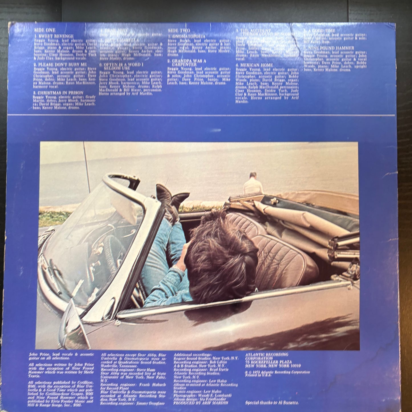 John Prine, "Sweet Revenge" [VG Used]