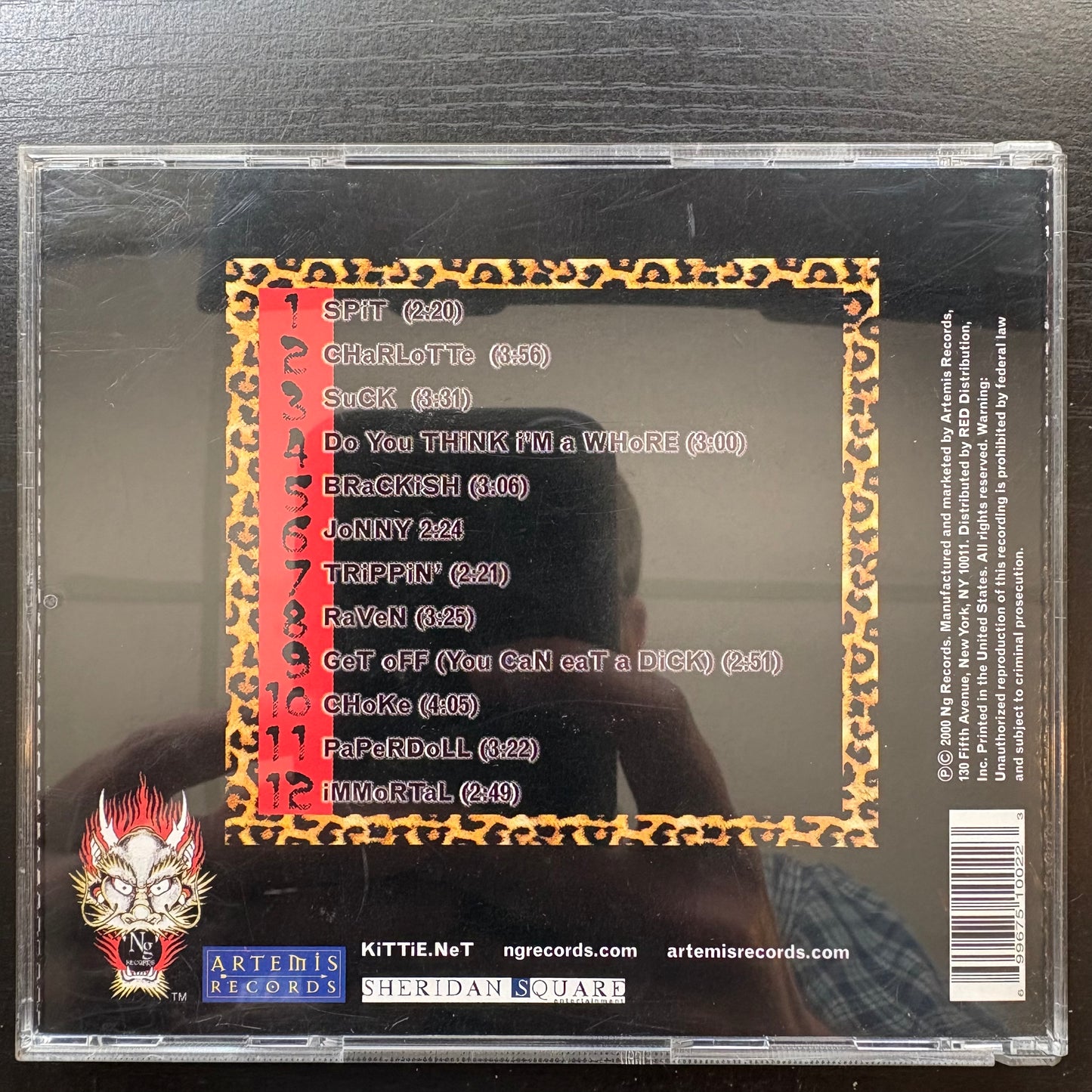 Kittie, "Spit" [Used CD]