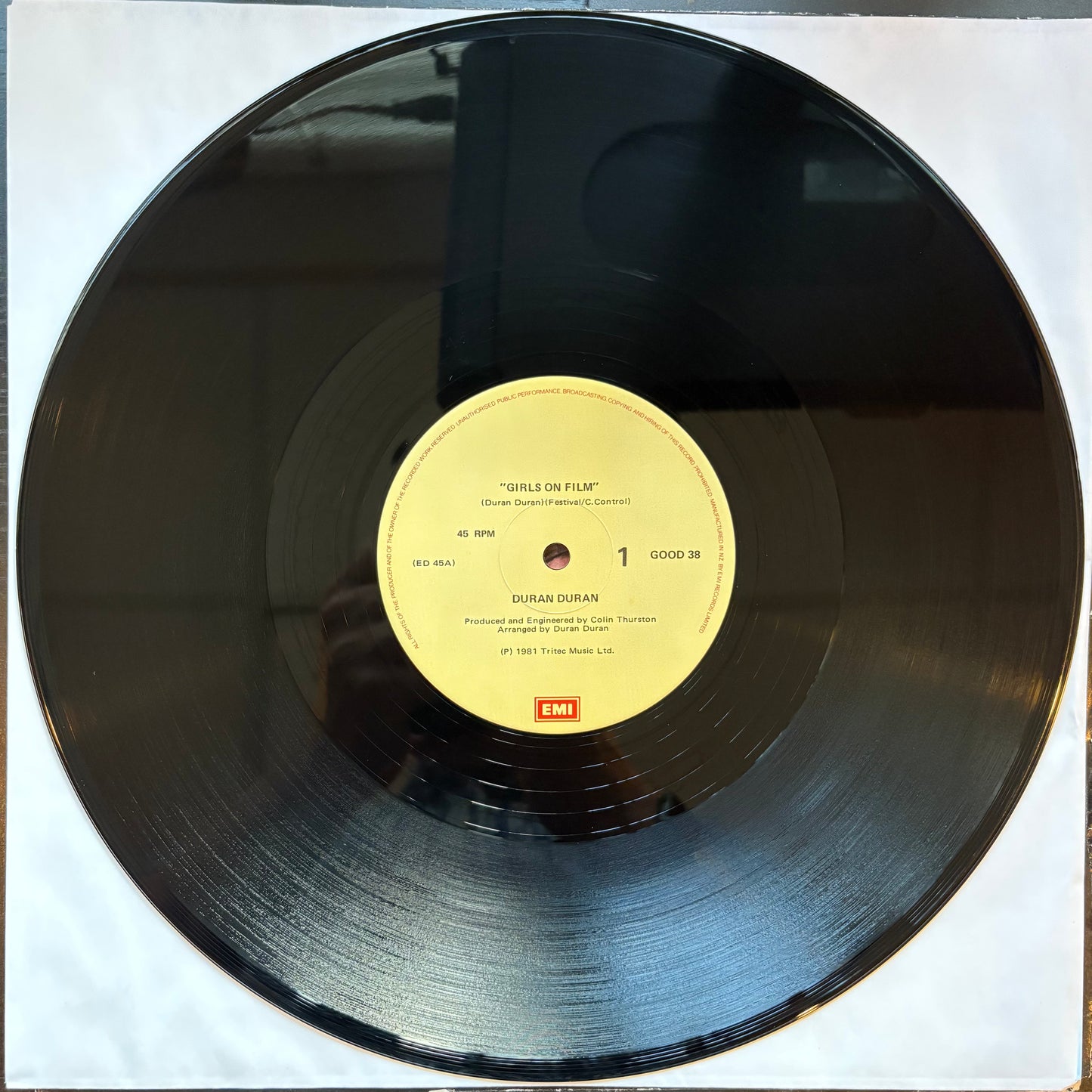 Duran Duran, "Night Versions" (New Zealand 12") [VG+ Used]
