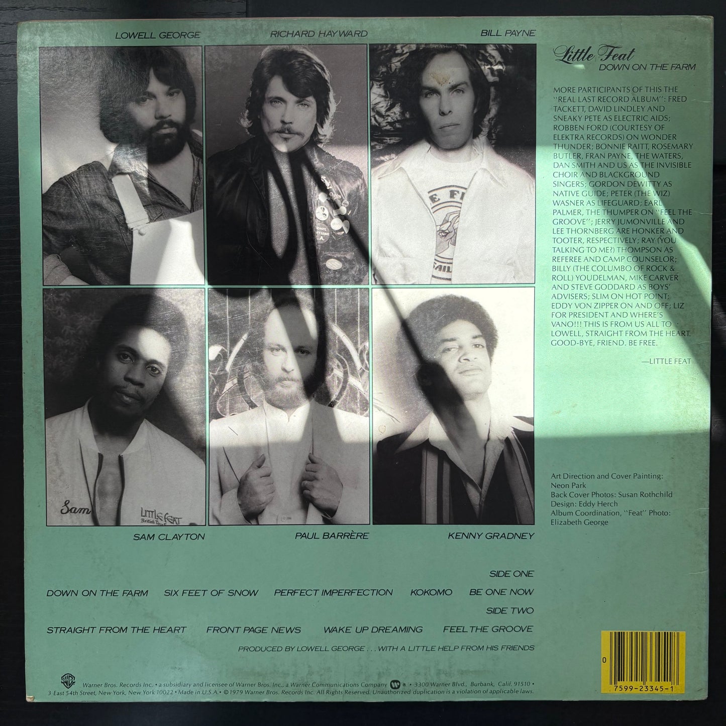 Little Feat, "Down on the Farm" [VG Used]