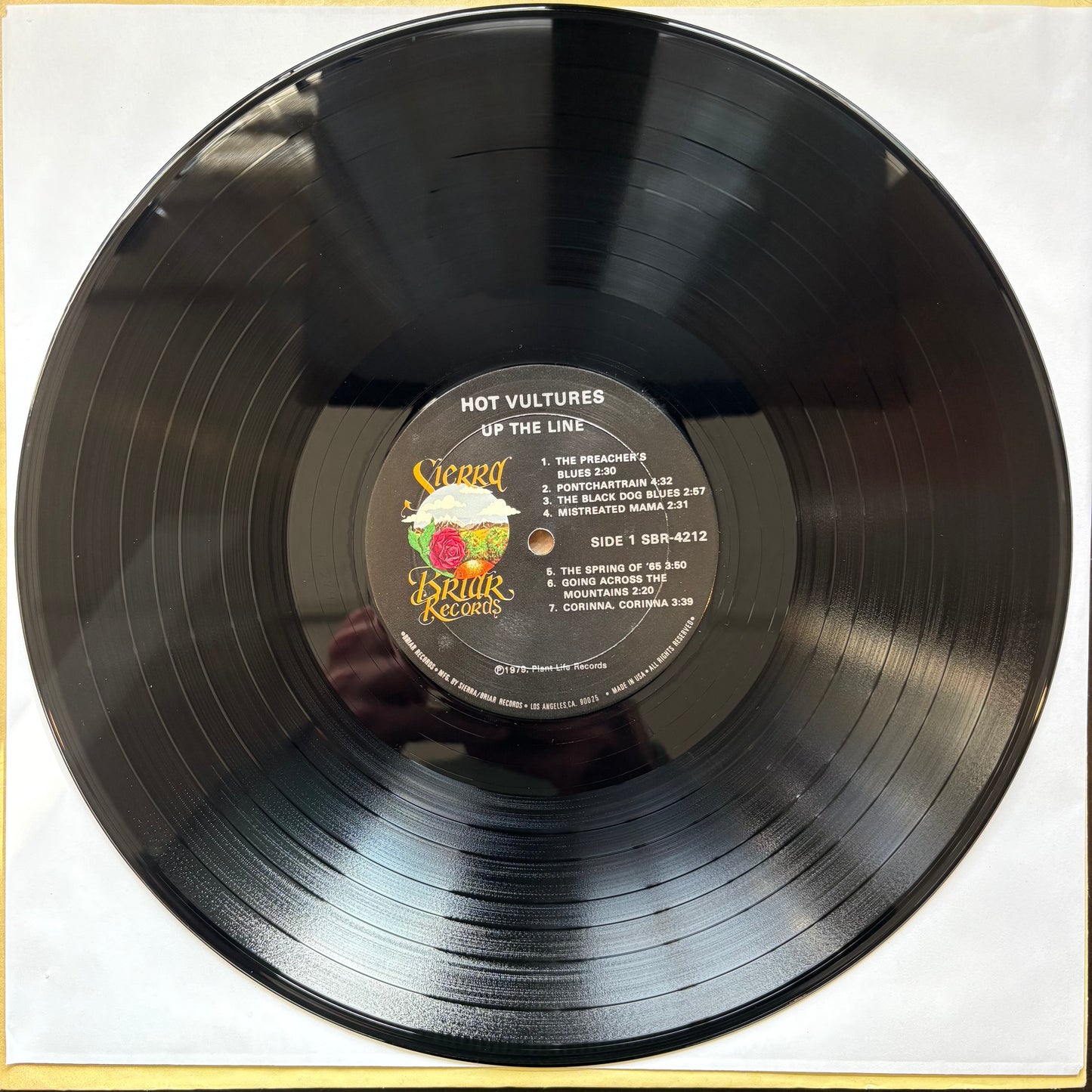 Hot Vultures, "Up the Line" [VG Used]