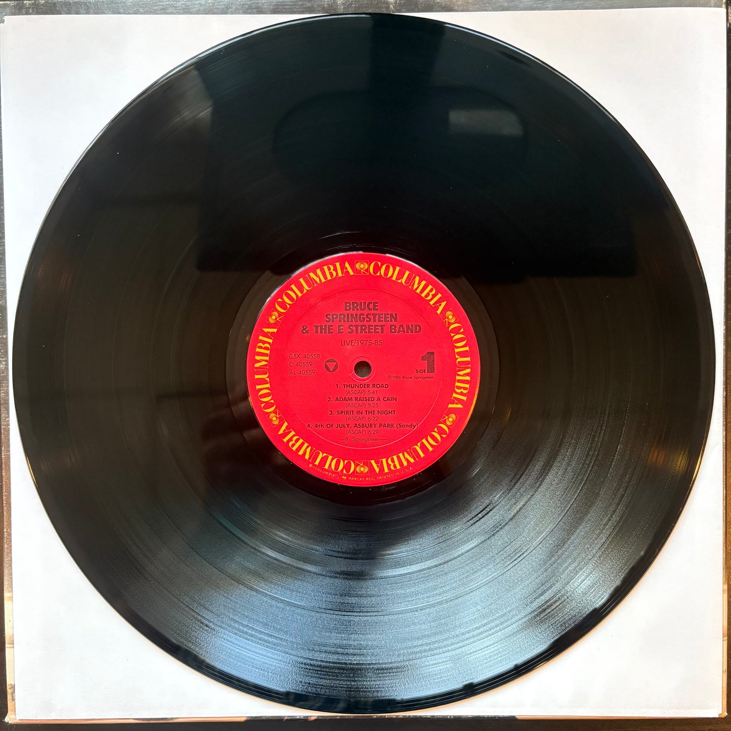 Bruce Springsteen, "Live/1975-85" (5LP) [VG+ Used]