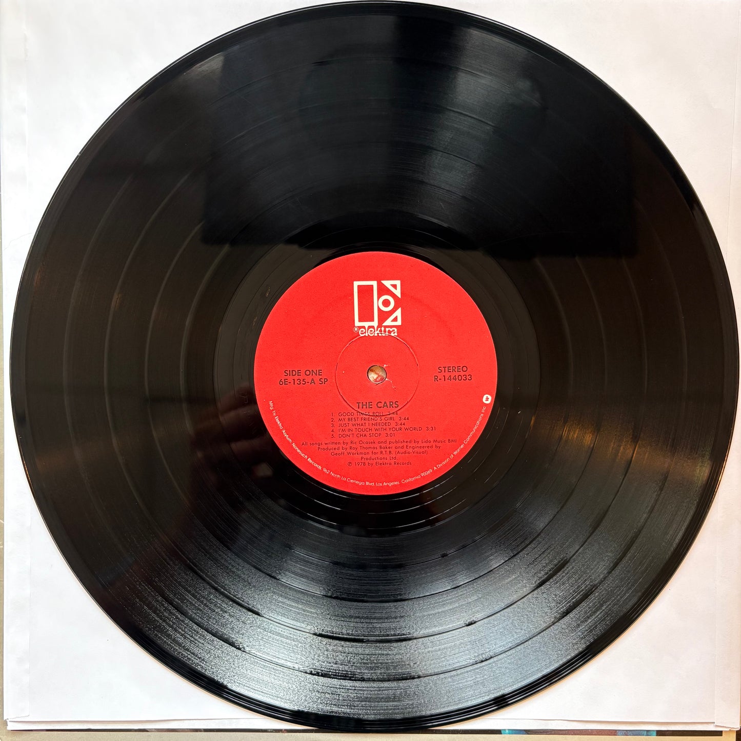 Cars, "The Cars" [VG Used]