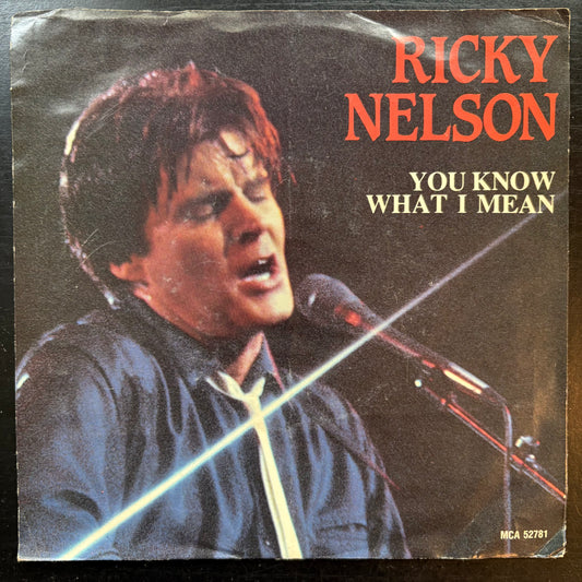 Ricky Nelson, "You Know What I Mean" (7") [VG Used]