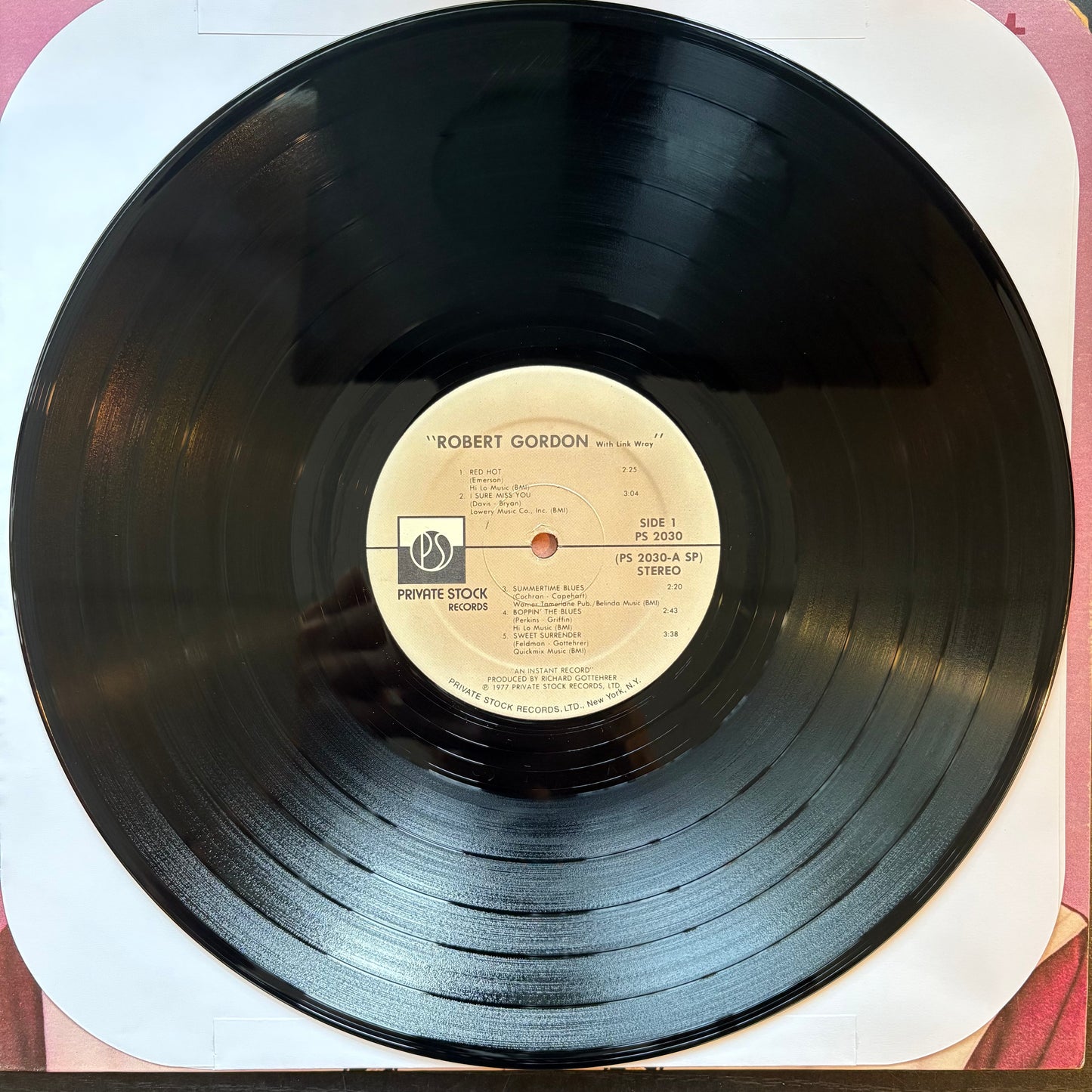 Robert Gordon, "Robert Gordon with Link Wray" [VG+ Used]