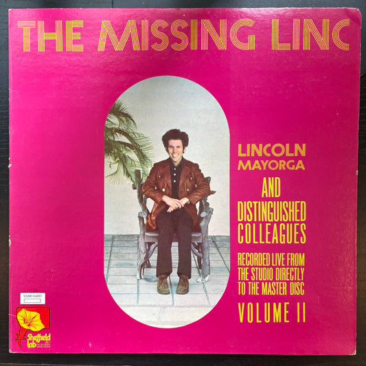 Lincoln Mayorga & Distinguished Colleagues, "The Missing Linc, Vol. II" [VG Used]
