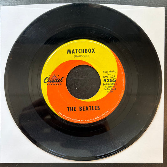 Beatles, "Matchbox" (7") [G Used]