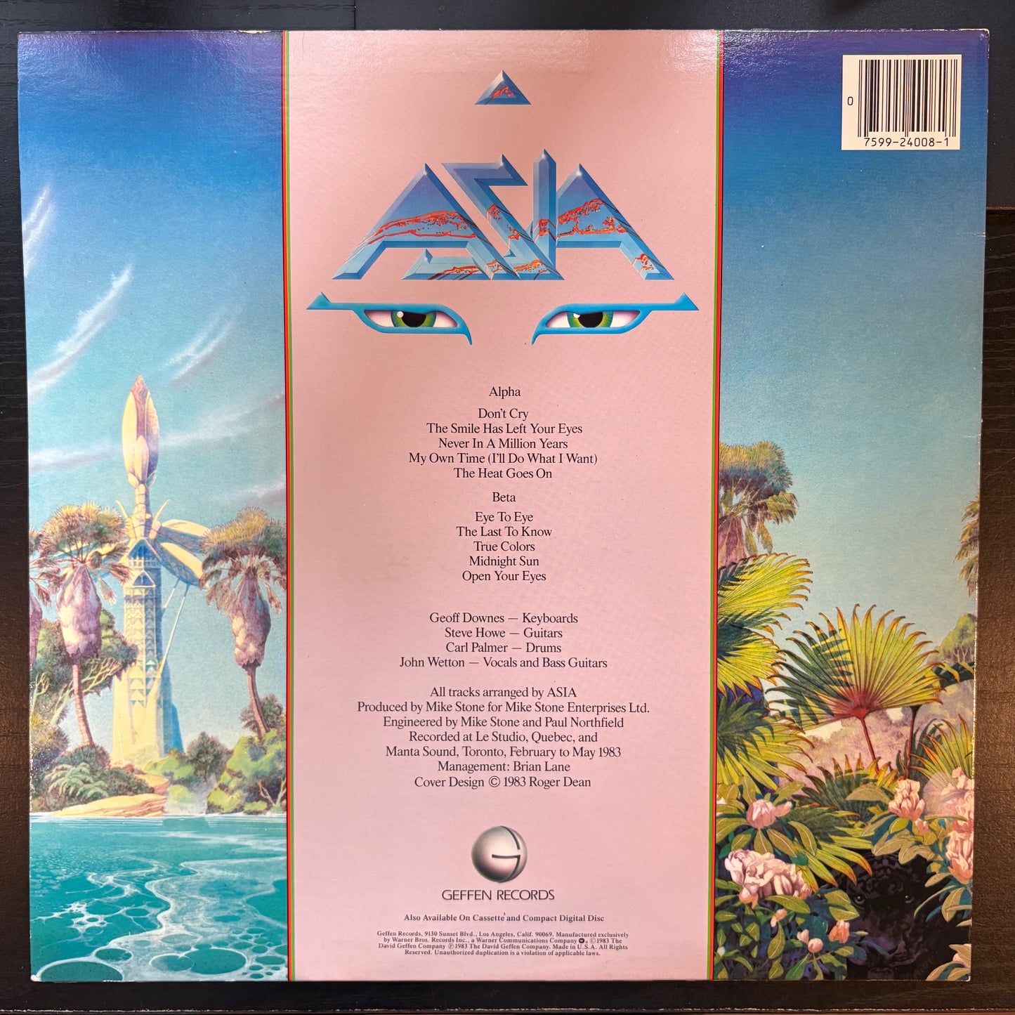 Asia, "Alpha" [VG Used]