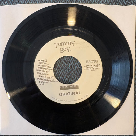 Fresh Gordon, "Gordy's Groove" (Promo 7") [VG Used]