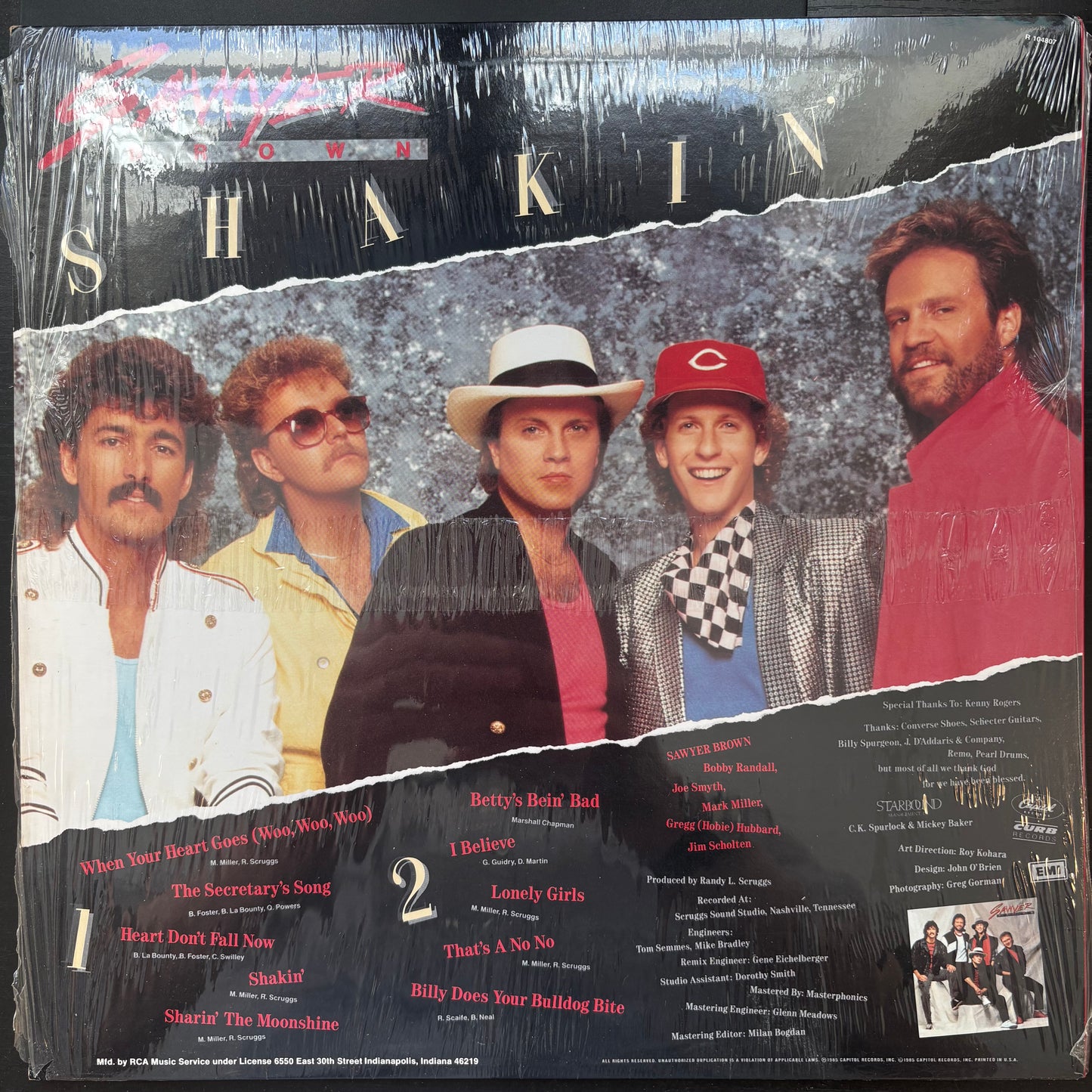 Sawyer Brown, "Shakin'" [VG+ Used]