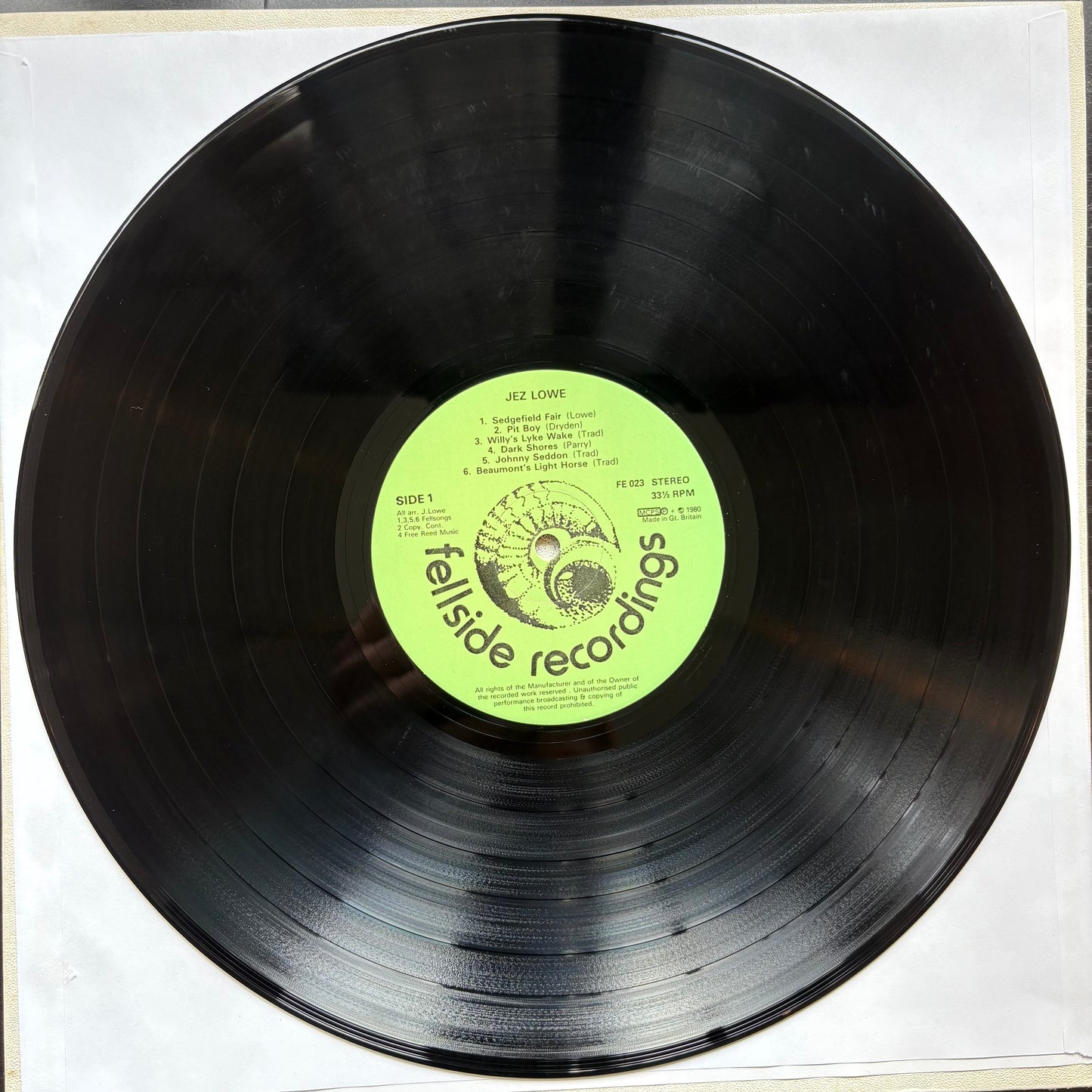 Jez Lowe, "Jez Lowe" [VG Used]