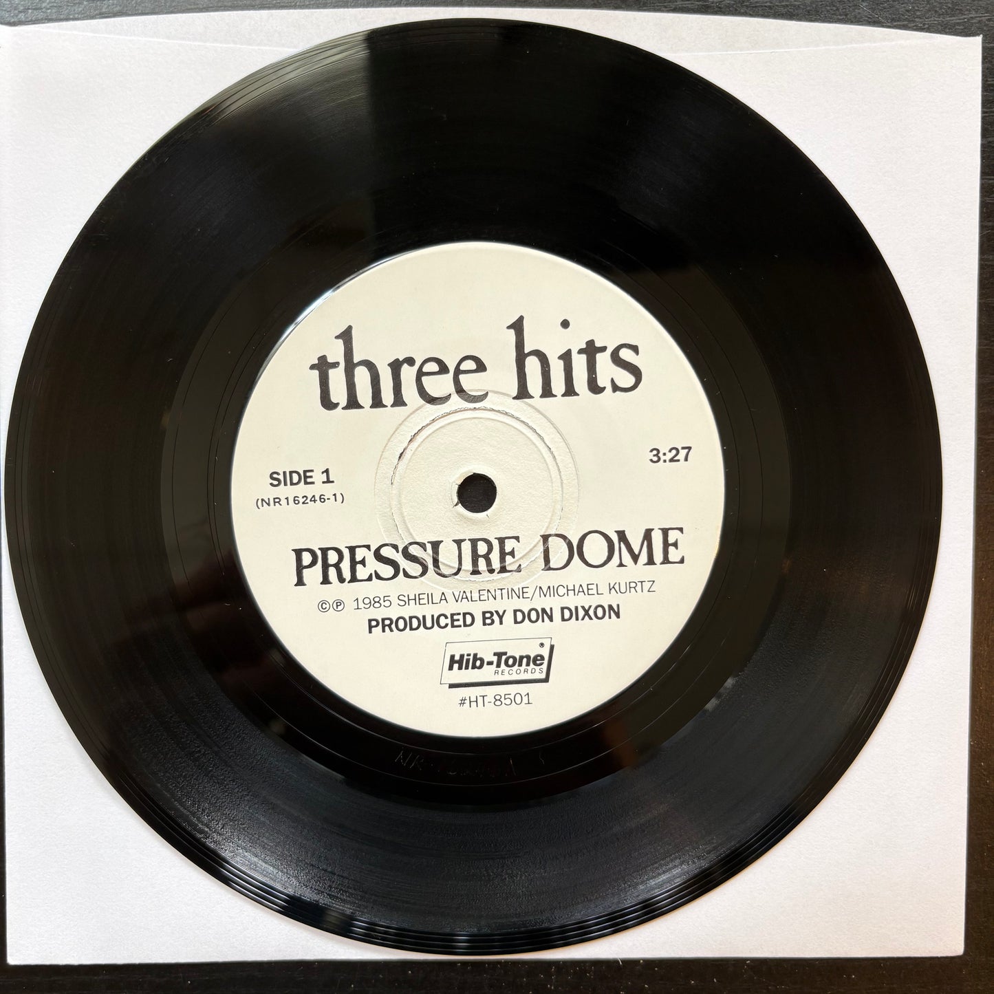Three Hits, "Pressure Dome" (7") [VG Used]