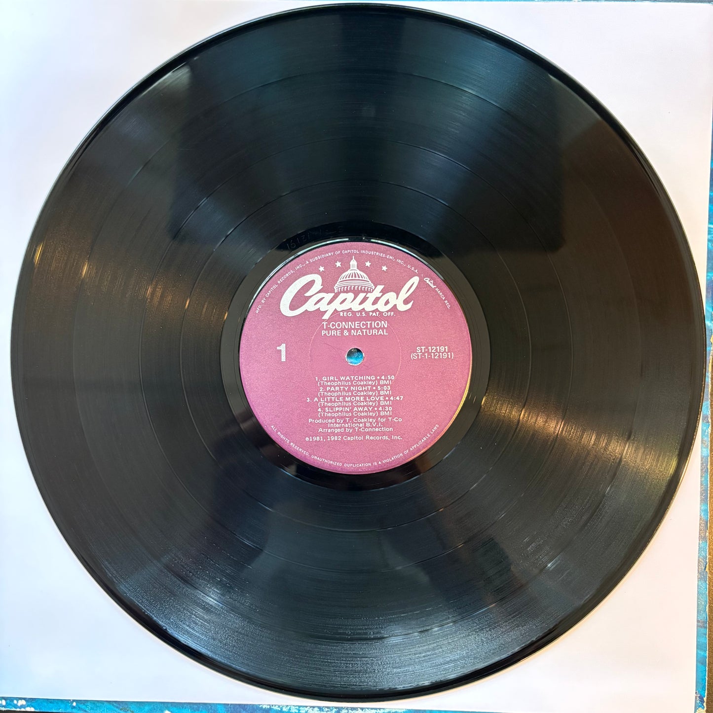 T-Connection, "Pure & Natural" (LP) [VG Used]