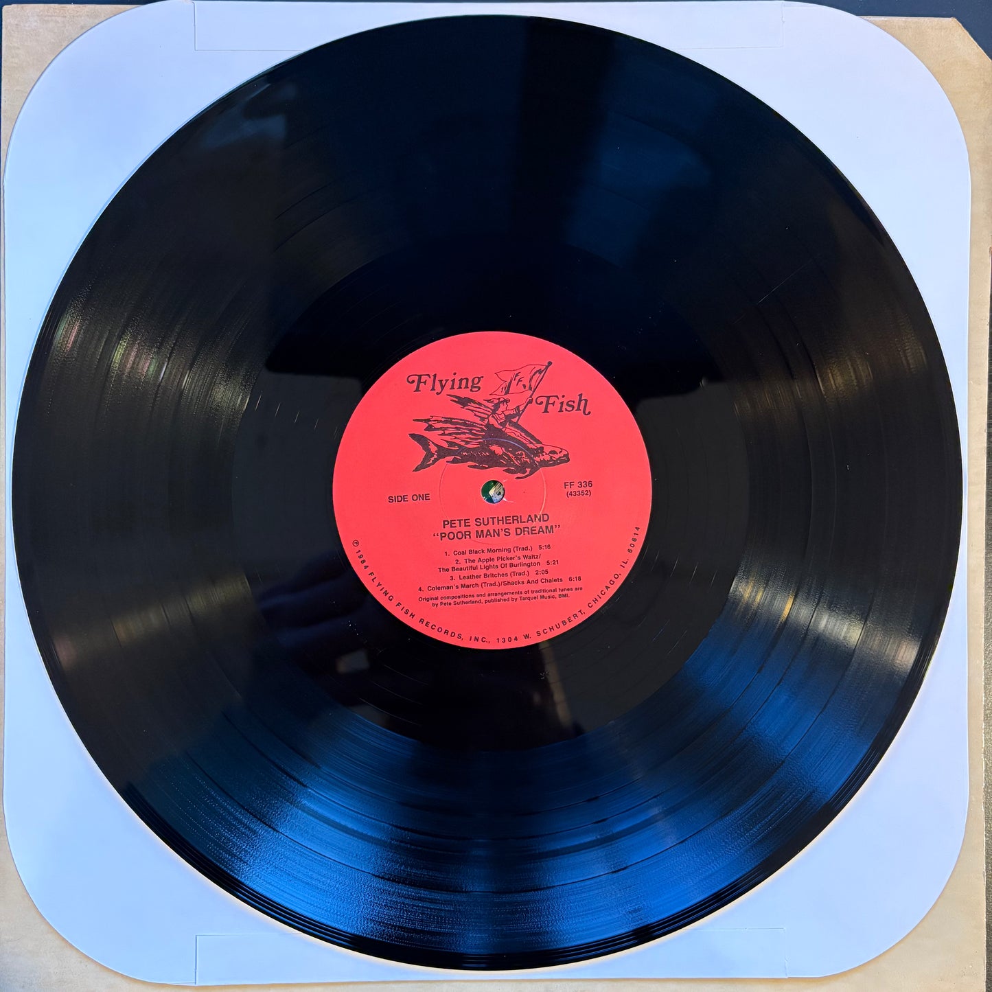 Pete Sutherland, "Poor Man's Dream" [VG Used]