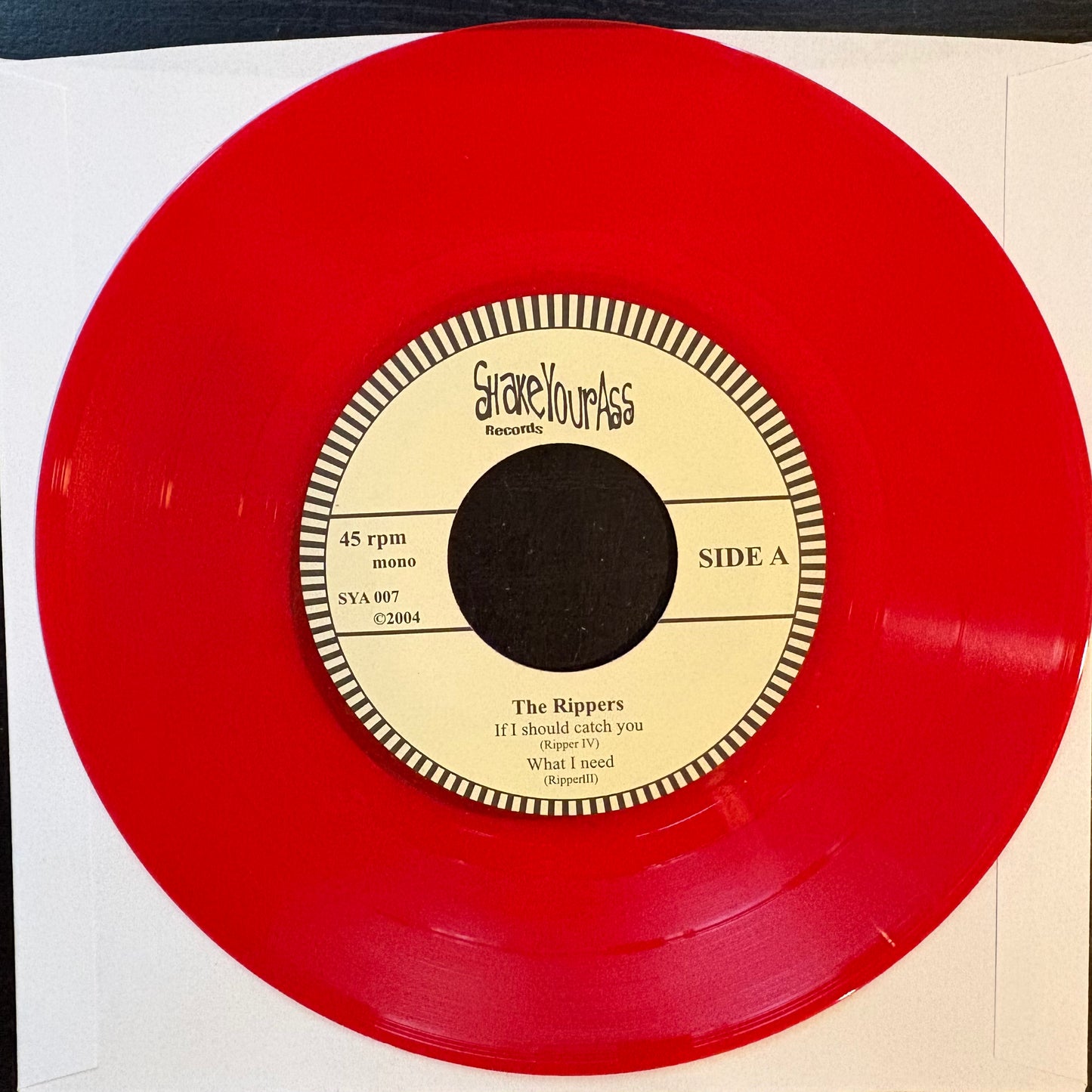 Rippers, "...Are Coming Behind You" (7" EP) (Red Vinyl) [VG+ Used]