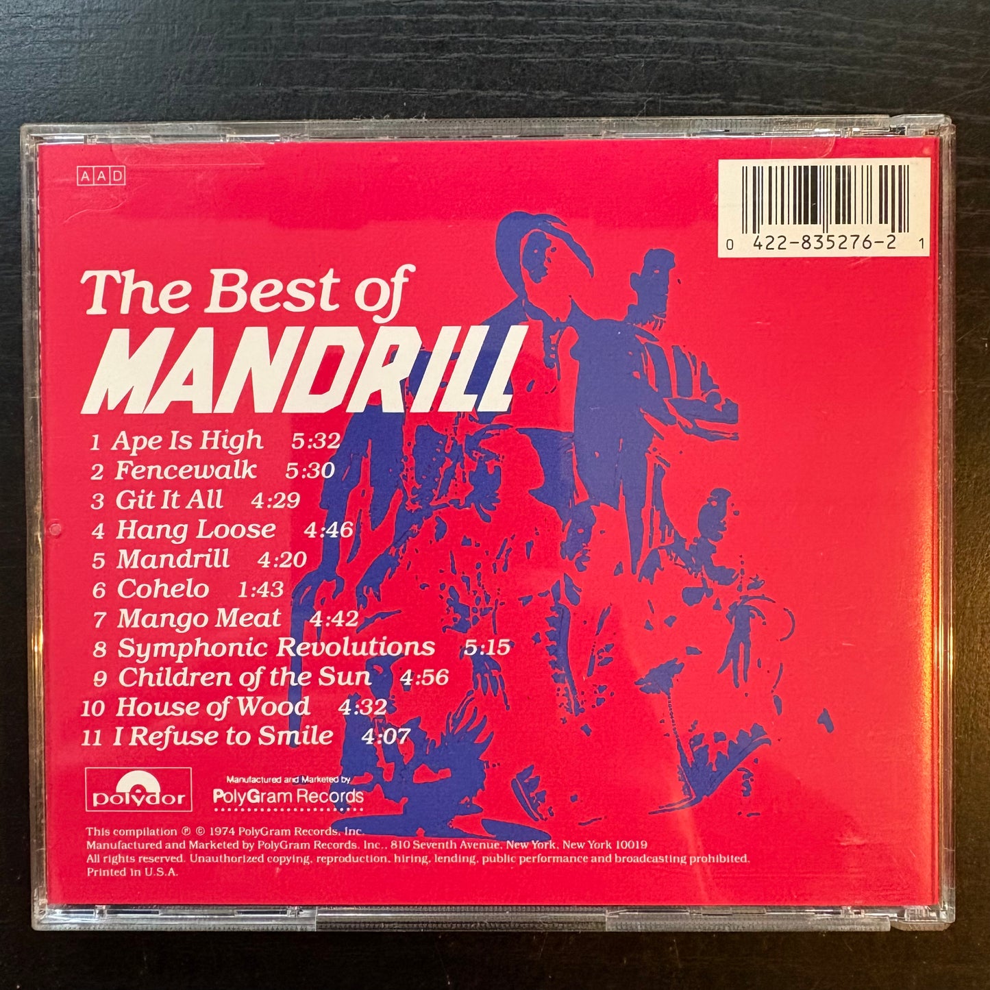 Mandrill, "The Best of Mandrill" [Used CD]