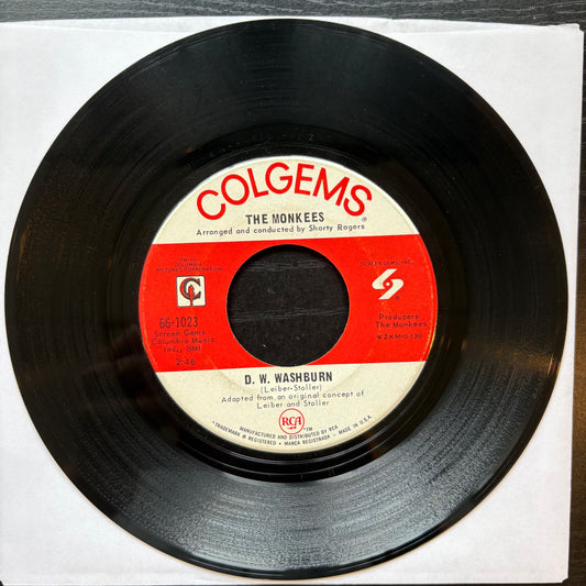 Monkees, "D.W. Washburn" (7") [VG Used]
