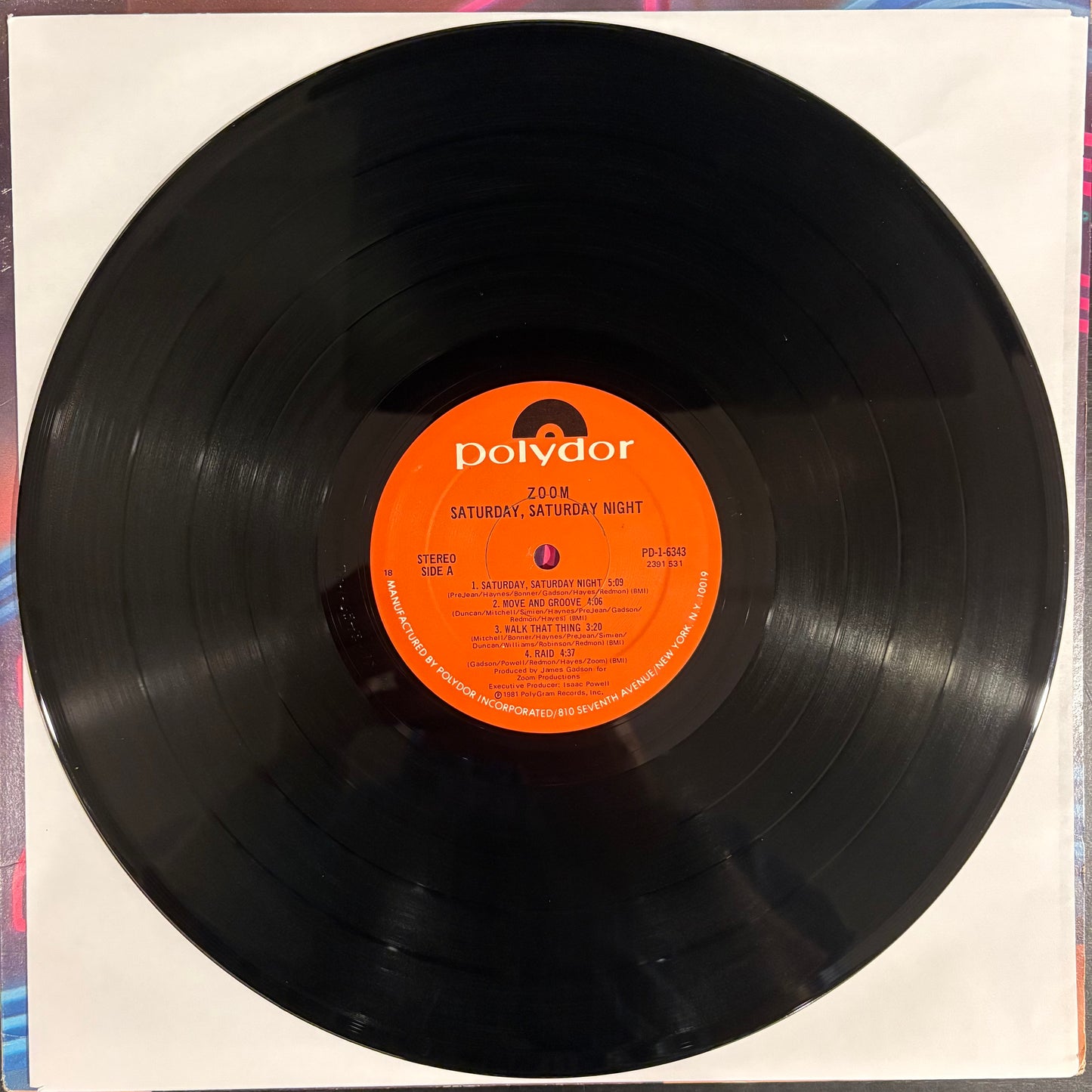 Zoom, "Saturday, Saturday Night" [VG Used]