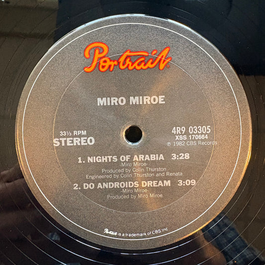 Miro Miroe, "Nights of Arabia" (12") [VG+ Used]