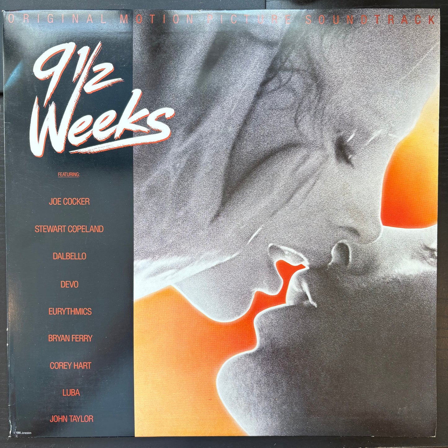 Various Artists, "9 1/2 Weeks Soundtrack" [VG Used]