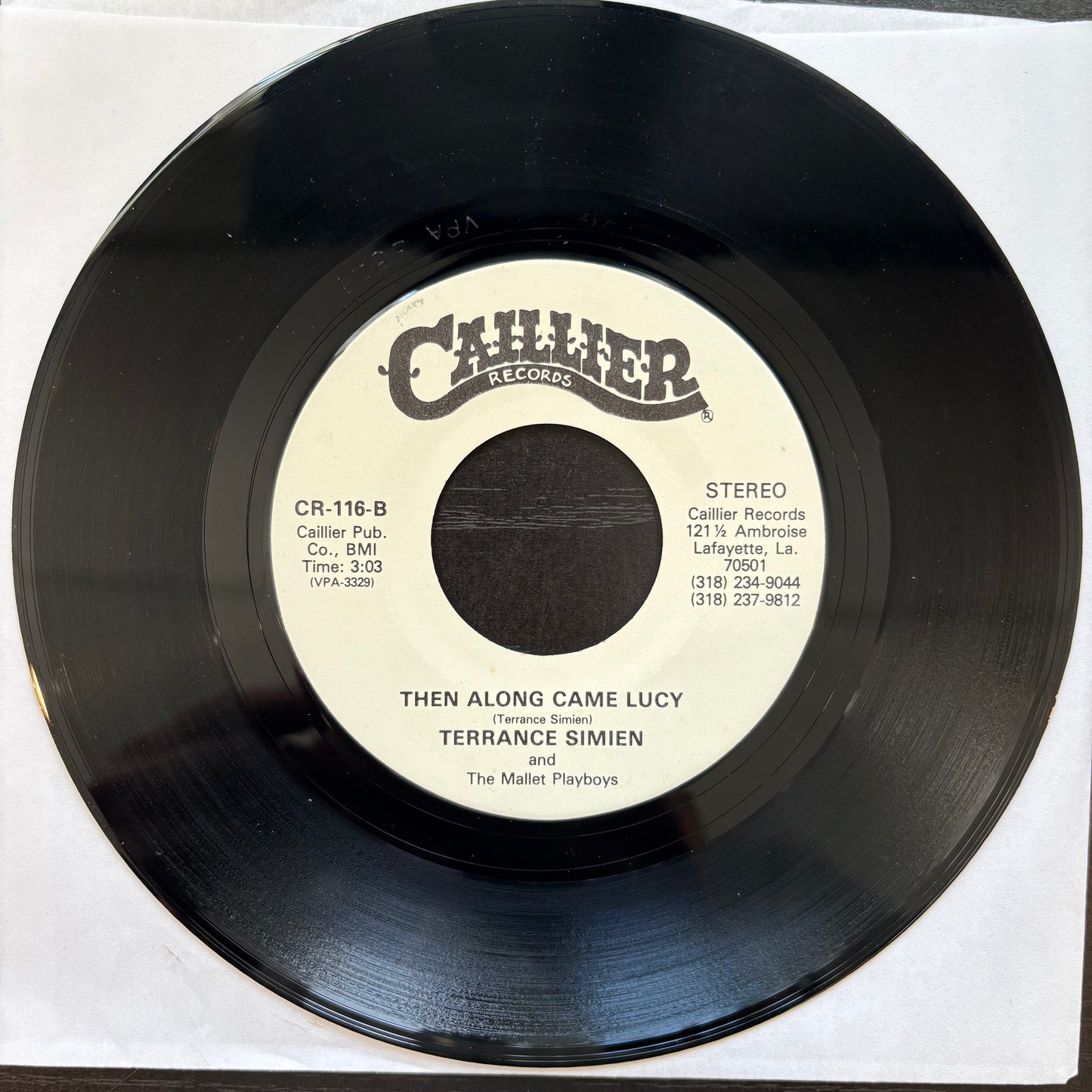 Terrance Simien, "Woe! Rock Hee Haw Breakdown" (Signed) (7") [EX Used]
