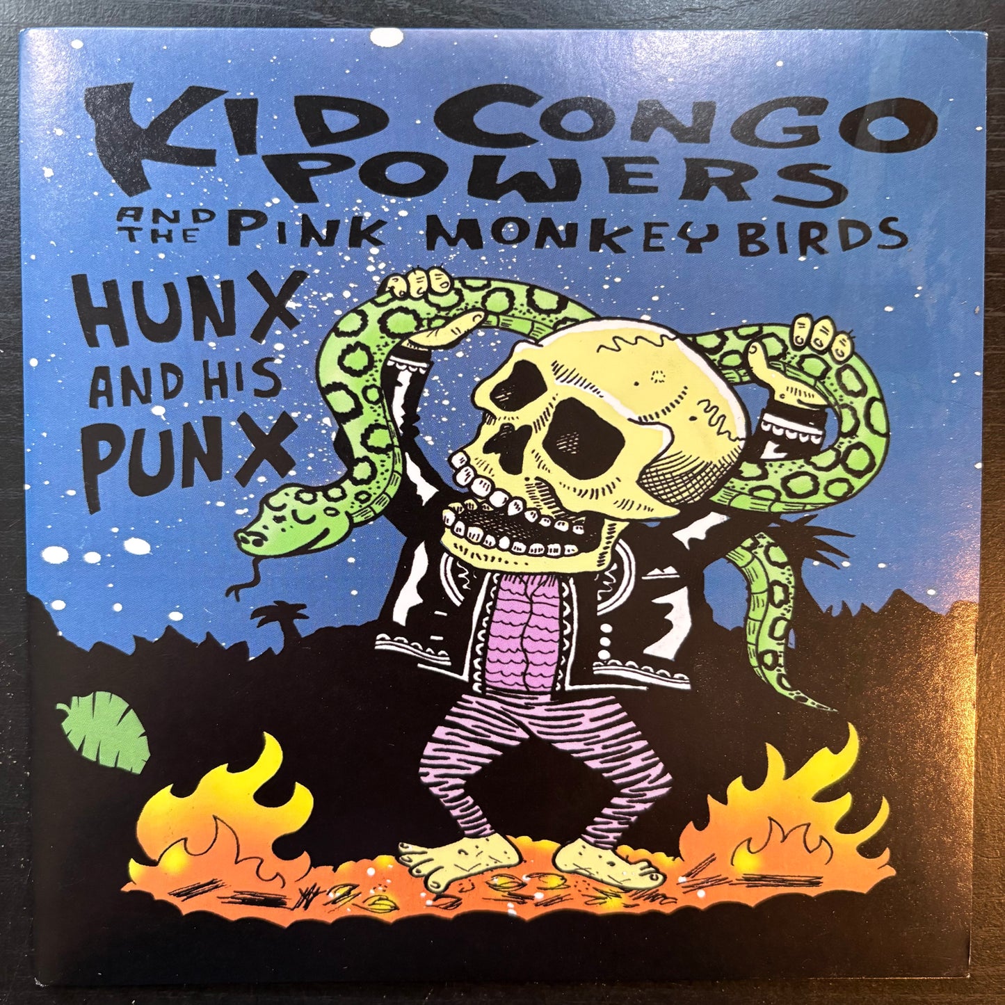Kid Congo Powers & The Pink Monkey Birds / Hunx & His Punx, "Split" (7") [VG+ Used]