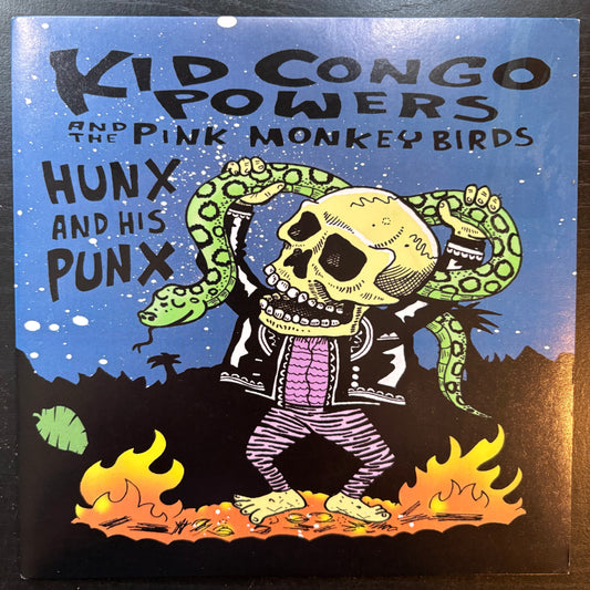Kid Congo Powers & The Pink Monkey Birds / Hunx & His Punx, "Split" (7") [VG+ Used]