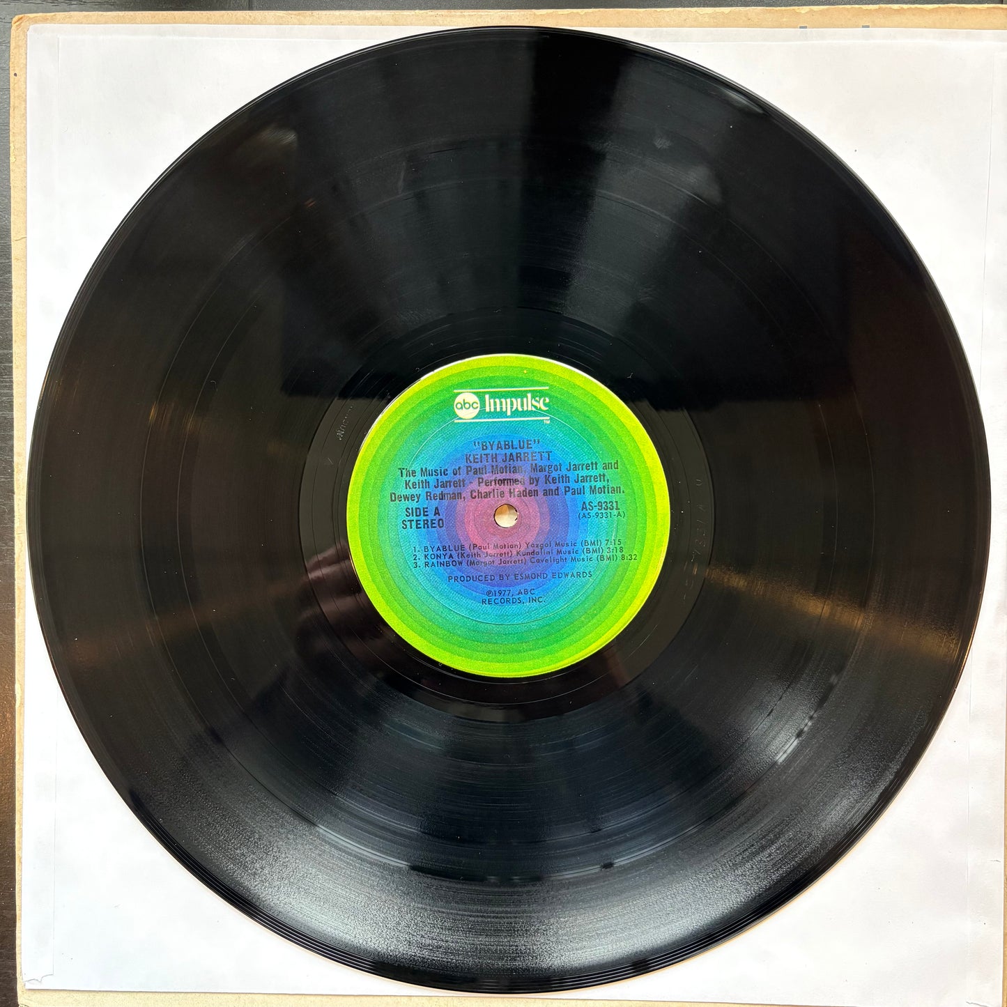 Keith Jarrett, "Byablue" [VG Used]